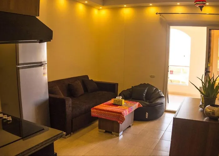 Florenza Khamsin - Sea View / Free Wi-fi Daire Hurgada