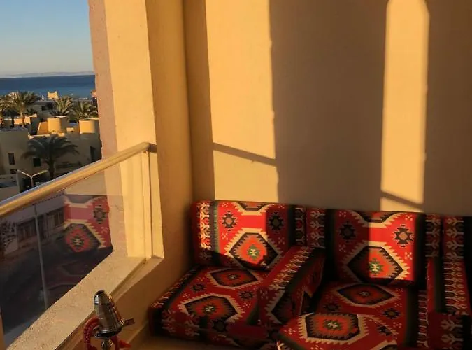Florenza Khamsin - Sea View / Free Wi-fi Daire Hurgada